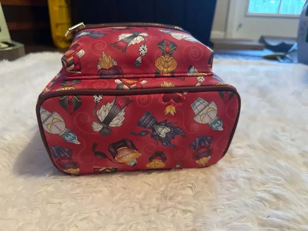 Loungefly Disney Villains Perfume Bottles‎ Mini Backpack